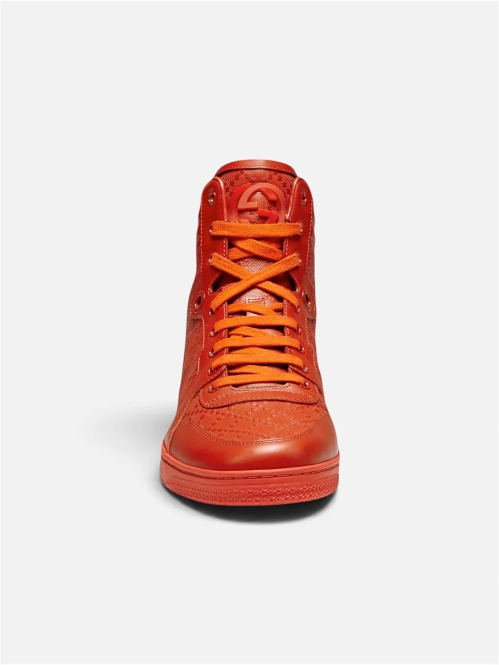 Gucci Diamante High-Top Sneakers Orange 5G